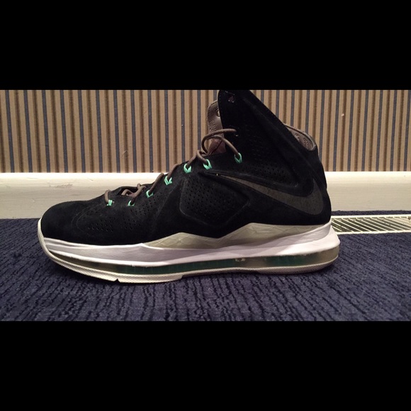 Nike Lebron x black suede - Picture 2 of 8